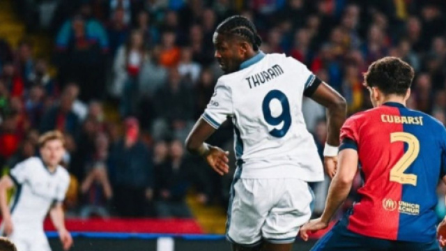 Il momento del gol segnato da Marcus Thuram all'andata - Foto Profilo &copy; Instagram Thuram