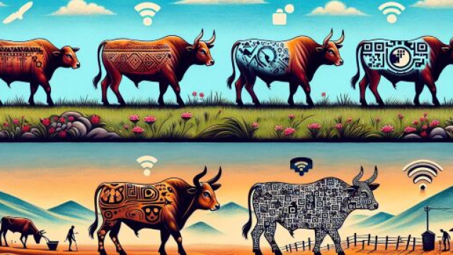 Il Toro e 'o muorto secondo la Smorfia napoletana. &copy; Immagine creata con Dall-E