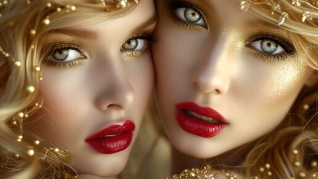 Due ragazze che rappresentano il segno dei Gemelli &copy; Pixabay