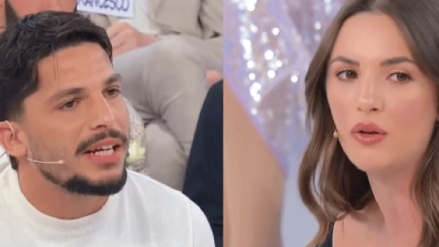 Gianmarco Steri e Nadia Di Diodato - screenshot &copy; Canale 5