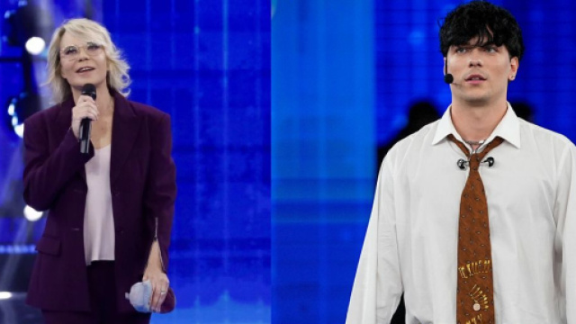 Maria De Filippi e TrigNO - screenshot &copy; Canale 5.