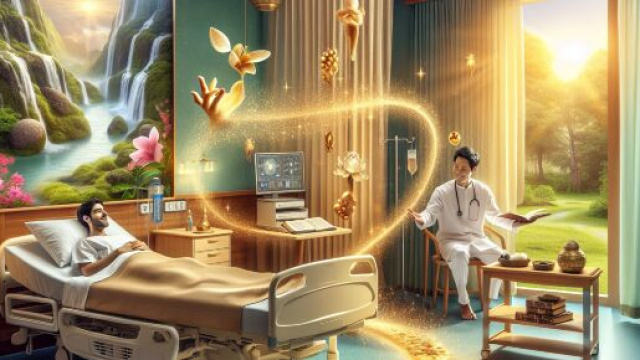 Pesci e 'o spitale della Smorfia. &copy; Immagine creata con Dall-E