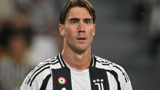 Dusan Vlahovic, attaccante della Juventus. Foto &copy; Juventus FC