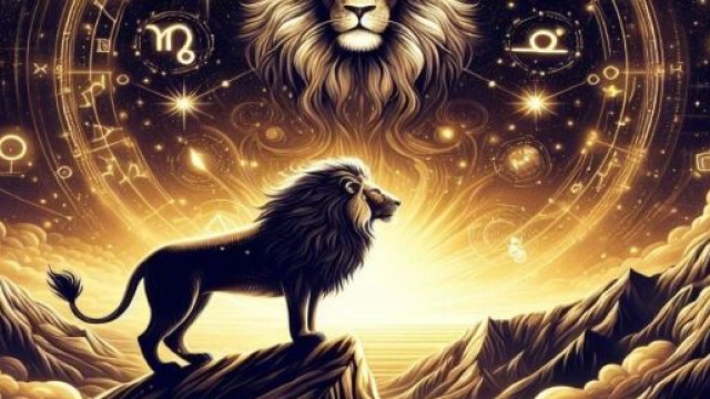 Segno del Leone generato con &copy; AI Copilot