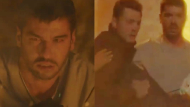 Nuh salva Sumru da un incendio &copy; La notte nel cuore