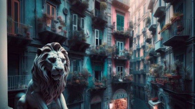 Numero 17 della Smorfia napoletana, 'a disgrazzia. &copy; Immagine creata con Dall-E