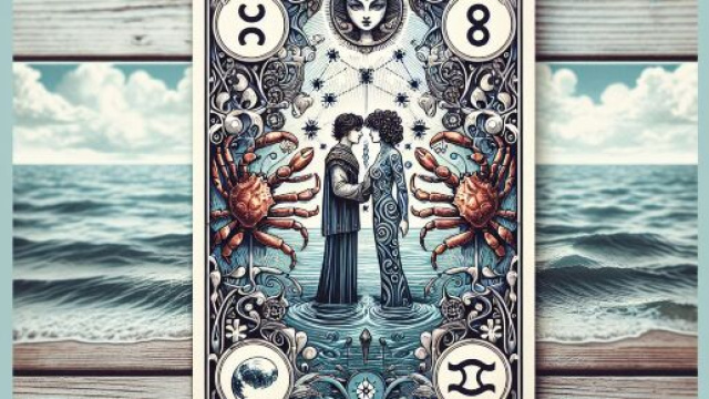 Illustrazione ispirata all'Innamorato dei tarocchi. &copy; Immagine creata con Dall-E