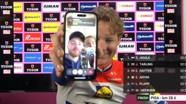 Daan Hoole &egrave; uno dei corridori nel mirino della rinnovata Decathlon - &copy; Screenshot Eurosport