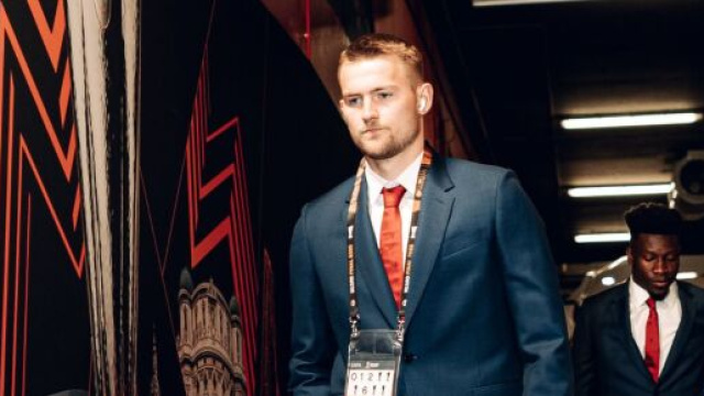 Il difensore Matthijs de Ligt &copy; Manchester United