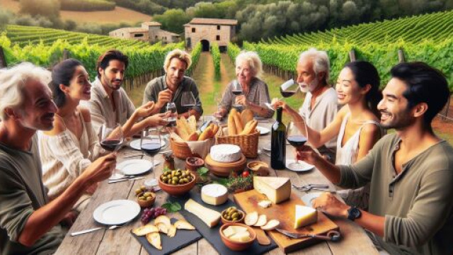 Numero 45 della Smorfia napoletana, 'o vino bbuono per l'Ariete. &copy; Immagine creata con Dall-E