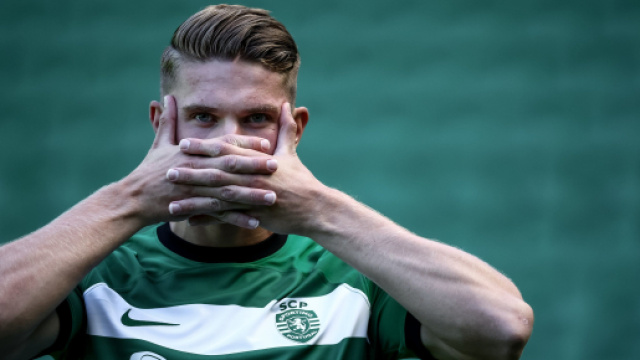 Viktor Gy&ouml;keres, attaccante dello Sporting Lisbona. Foto &copy; Sporting Lisbona