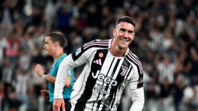 Dusan Vlahovic, attaccante della Juventus. Foto &copy; Juventus FC