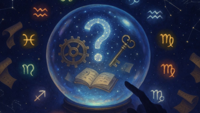 L'oracolo degli enigmi stellari - &copy; Copilot