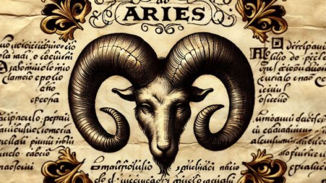 Numero 17 della Smorfia napoletana, 'a disgrazzia, con riferimento al segno dell'Ariete. &copy; Immagine creata con Dall-E