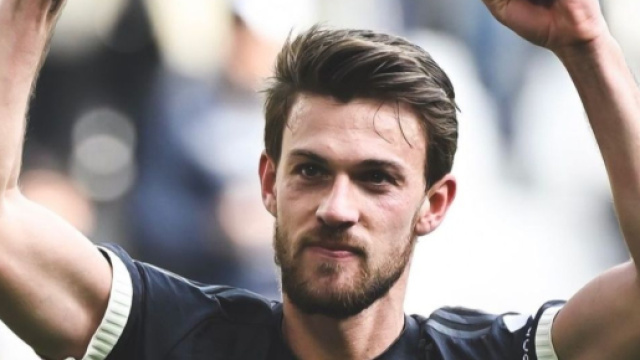 Daniele Rugani con la maglia della Juventus &copy; Instagram
