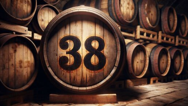 Numero 38 della Smorfia napoletana. &copy; Immagine creata con Dall-E