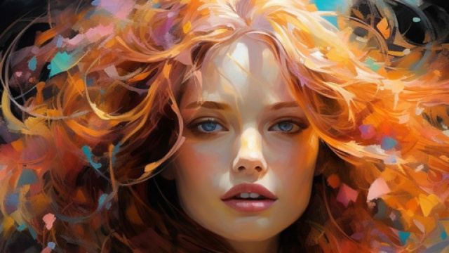 Una donna dai capelli rossi - &copy; Pixabay.