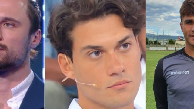 Emanuele Fiori, Gabriel Merolla e Flavio Ubirti - Screenshot &copy; Canale 5 / Instagram.