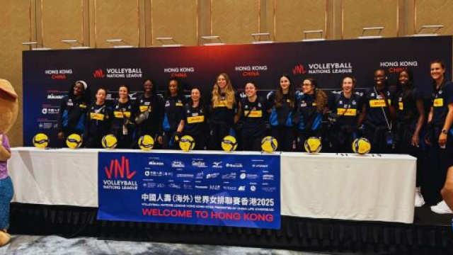 Italia femminile Volley &copy; Pagina Facebook ufficiale della Federazione Italiana Pallavolo