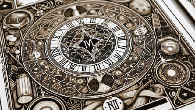 Tarocchi con carta del Mago per il segno zodiacale Vergine. &copy; Immagine creata con Dall-E