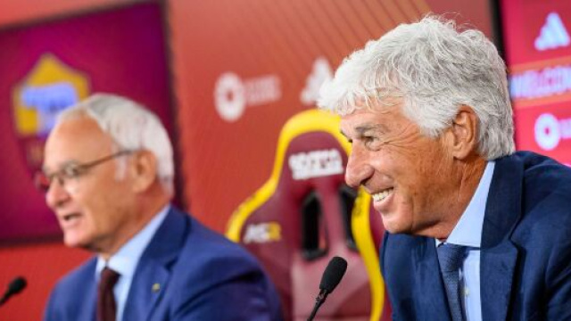 Gian Piero Gasperini, allenatore della Roma. Foto &copy; Roma