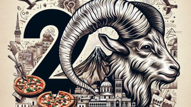 Numero 24 della Smorfia napoletana, le guardie, per l'Ariete. &copy; Immagine creata con Dall-E
