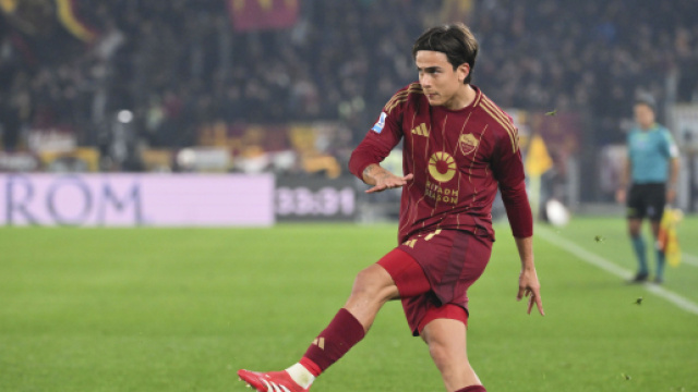 Paulo Dybala in azione &copy; AS Roma