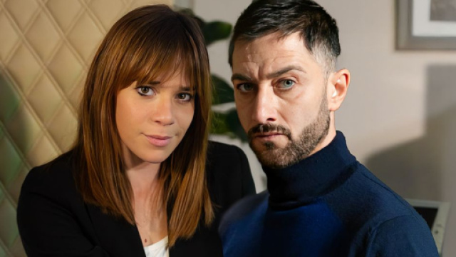 Chiara Petrone (Alessandra Masi) e Gennaro Gagliotti (Carlo Caracciolo) &copy; Un Posto al Sole Rai