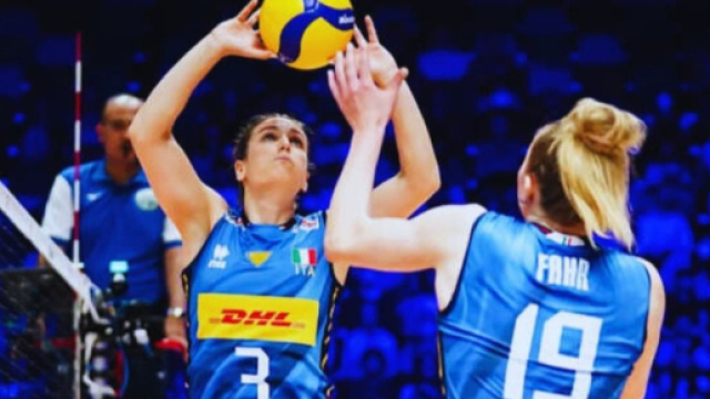Italia femminile Volley &copy; Pagina Facebook ufficiale della Federazione Italiana Pallavolo