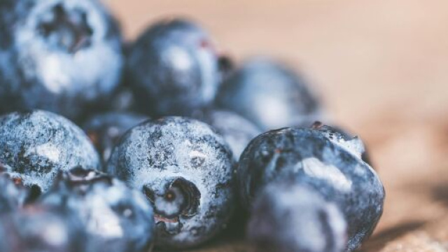 Foto dei mirtilli &copy; pexels.com