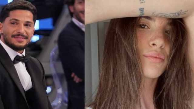 Gianmarco Steri e Nadia Di Diodato - screenshot &copy; Canale 5 / Instagram.