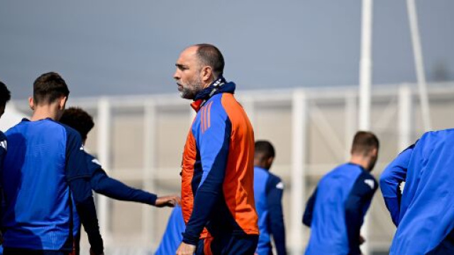 Igor Tudor, allenatore della Juventus. Foto &copy; Juventus