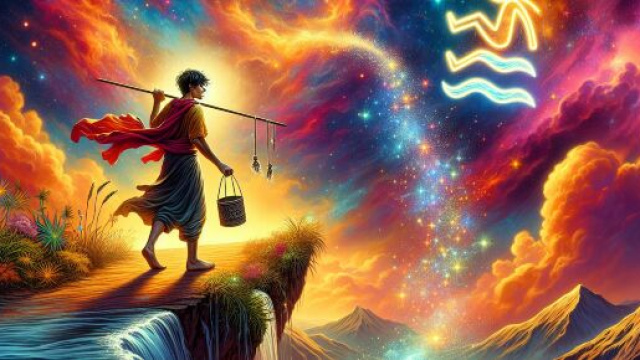 Illustrazione ispirata al Matto dei tarocchi. &copy; Immagine creata con Dall-E