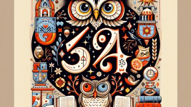 Numero 34 della Smorfia napoletana, 'a capa per il segno del Capricorno. &copy; Immagine creata con Dall-E