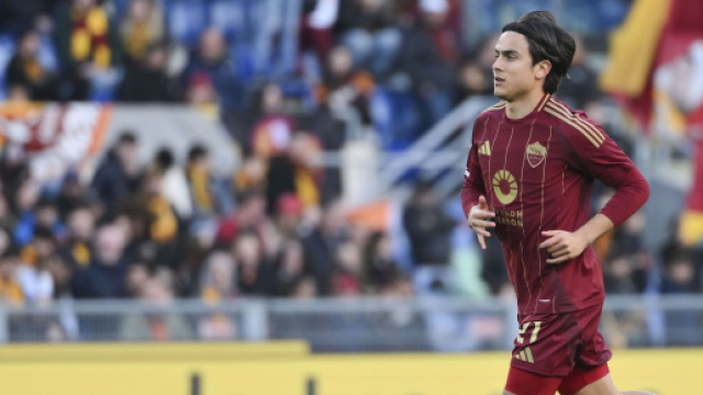 Paulo Dybala, attaccante della Roma. Foto &copy; Roma