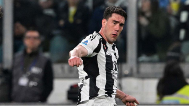 Dusan Vlahovic, attaccante della Juventus. Foto &copy; Juventus FC