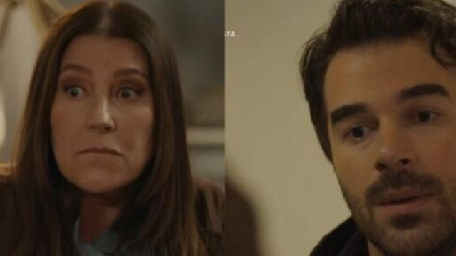 In foto Guzide e Ozan (screenshot &copy; Canale 5).