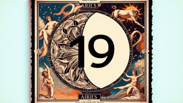 Numero 19 della Smorfia napoletana, 'a risata per l'Ariete. &copy; Immagine creata con Dall-E