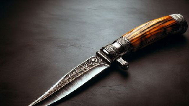 Numero 41 della Smorfia napoletana, 'o curtiello. &copy; Immagine creata con Dall-E