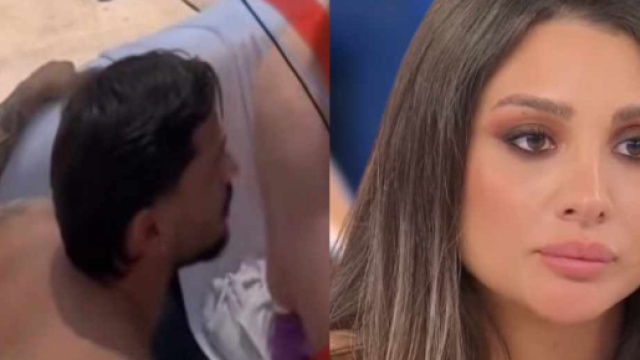 Gianmarco Steri e Cristina Ferrara - Screenshot &copy; Instagram / Canale 5.