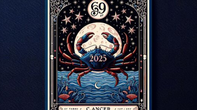 Illustrazione ispirata al segno zodiacale del Cancro. &copy; Immagine creata con Dall-E