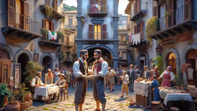 Numero 31 della Smorfia napoletana, i Gemelli assumono il controllo come il padrone di casa. &copy; Immagine creata con Dall-E