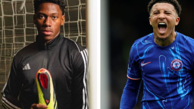 Jonathan David e Jadon Sancho &copy; LOSC Lille e X