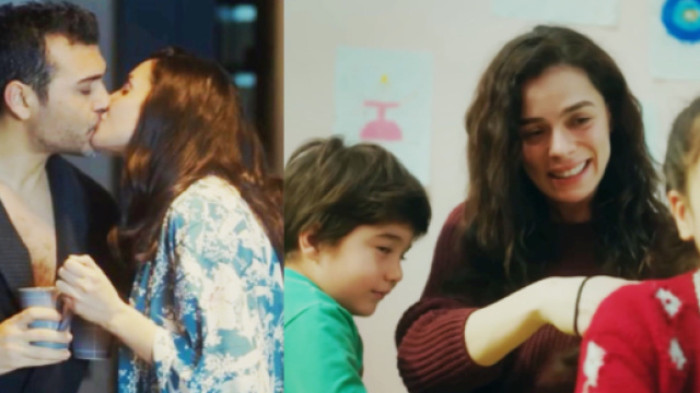 Sarp e la sua nuova compagna, Bahar e i suoi bambini &ndash; &copy; La forza di una donna.