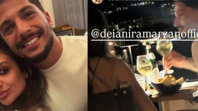 Cristina Ferrara e Gianmarco Steri (screenshot &copy; Instagram).