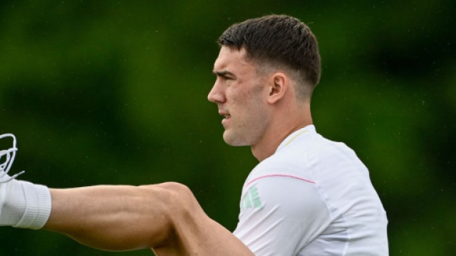 Dusan Vlahovic, attaccante della Juventus. Foto &copy; Juventus FC