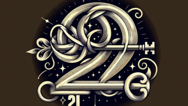 Numero 21 della Smorfia napoletana, 'a chiave per la Bilancia. &copy; Immagine creata con Dall-E
