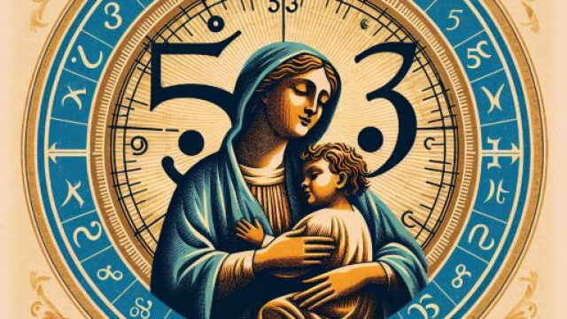 Numero 52 della Smorfia napoletana, 'a mamma. &copy; Immagine creata con Dall-E