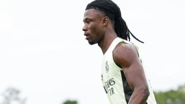 Eduardo Camavinga, centrocampo del Real Madrid. Foto &copy; Real Madrid