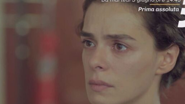 Nella foto, Bahar de La forza di una donna &ndash; Screenshot &copy; Canale 5.